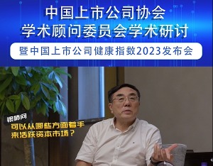 专访刘纪鹏｜可以从哪些方面着手活跃资本市场？