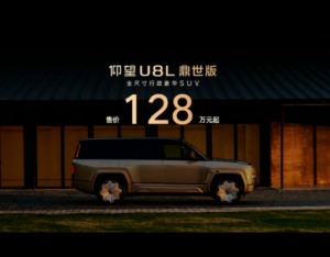 仰望U8L鼎世版正式上市，以鼎级安全重构行政豪华SUV新标杆