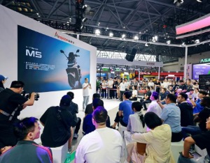 20天突破3万台！九号智能电摩M5惊艳亮相中国摩博会