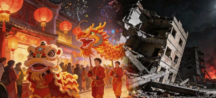 元宵节里的灯火与硝烟