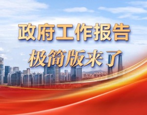 政府工作报告极简版