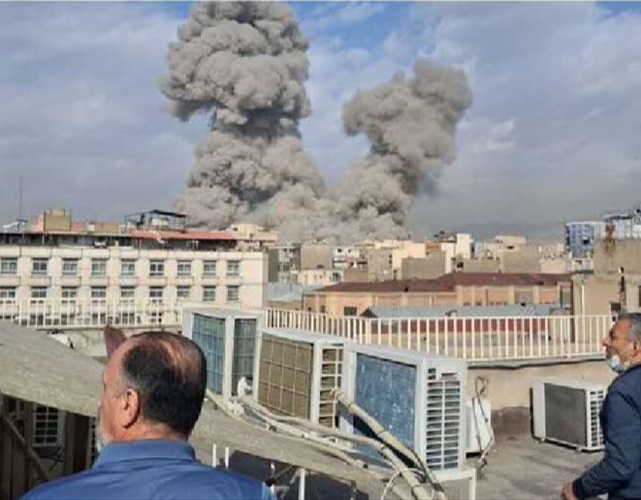 伊朗对以色列发动新一轮导弹袭击