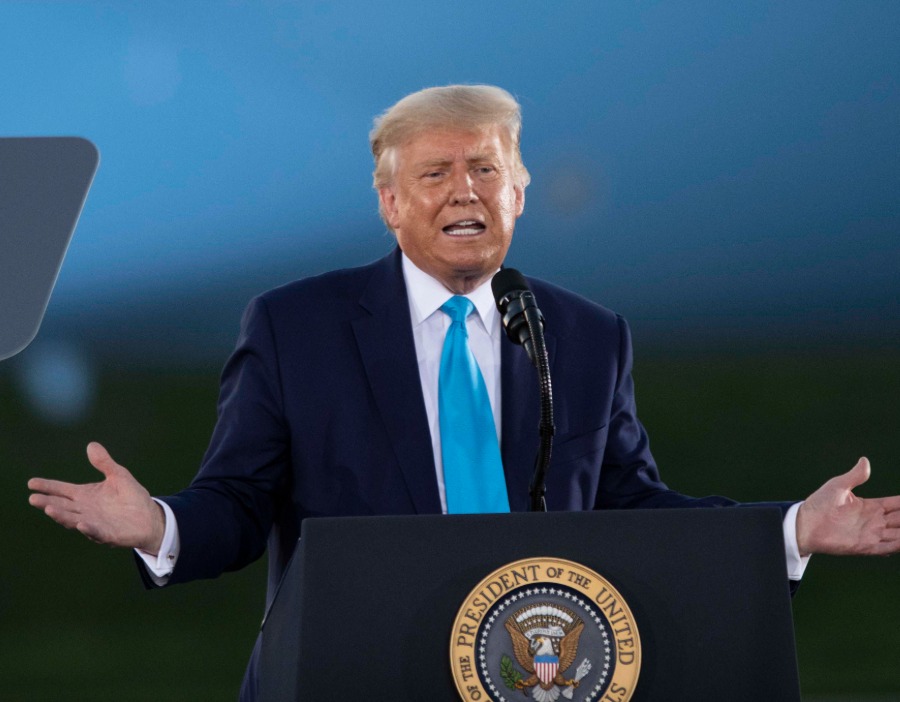 特朗普说美媒披露的10项停战条款是“假新闻”