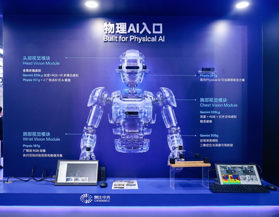 从数据到感知，奥比中光构建物理AI“双底座”