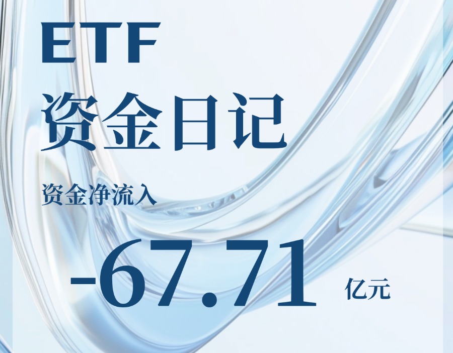 ETF资金日记｜超60亿元资金净流出