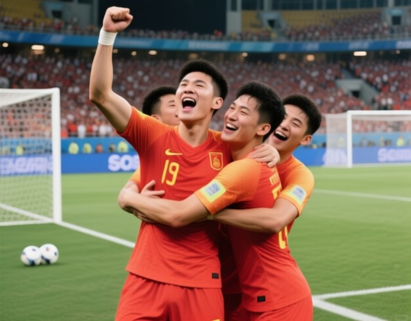 中国队3:0胜泰国 时隔28年重返亚运男足四强