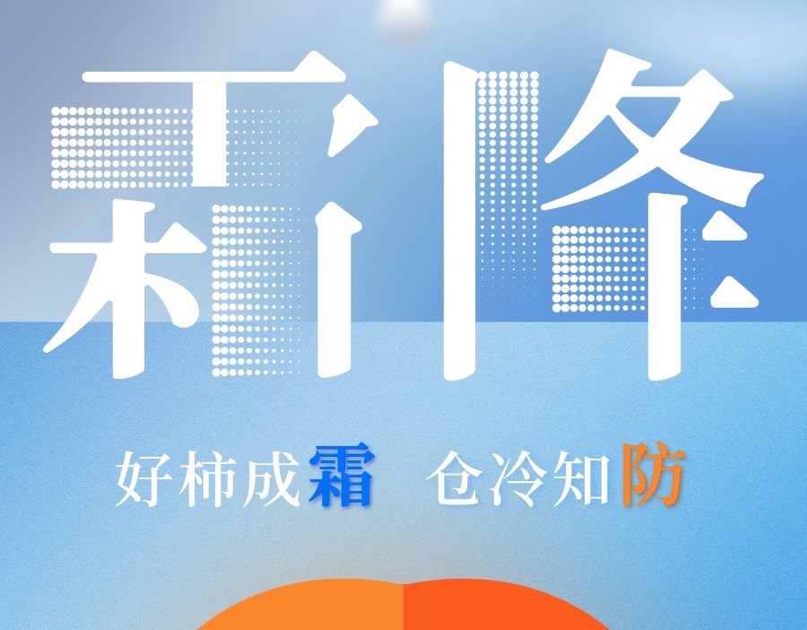 今日霜降｜好柿成霜，仓冷知防